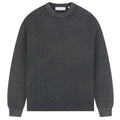 Croyez Ribbed Knit Sweater Antraciet