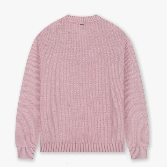 Croyez Ribbed Knit Sweater Roze