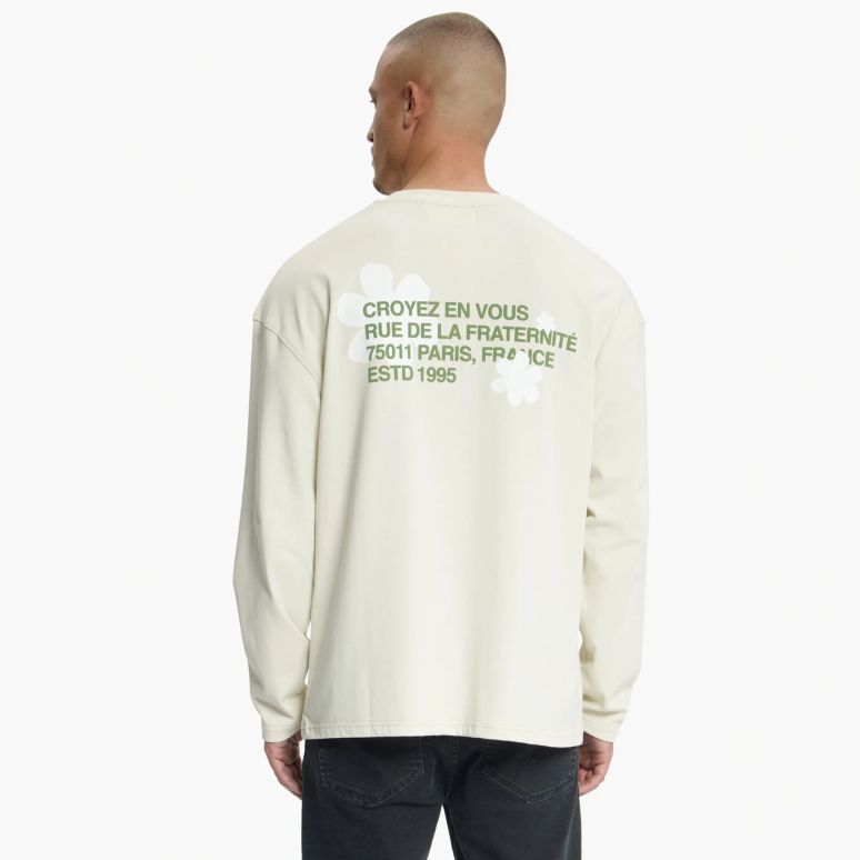 Croyez Silhouette 2.0 Longsleeve T-shirt Beige