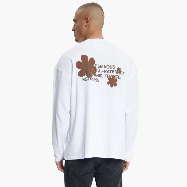 Croyez Silhouette 2.0 Longsleeve T-shirt Wit
