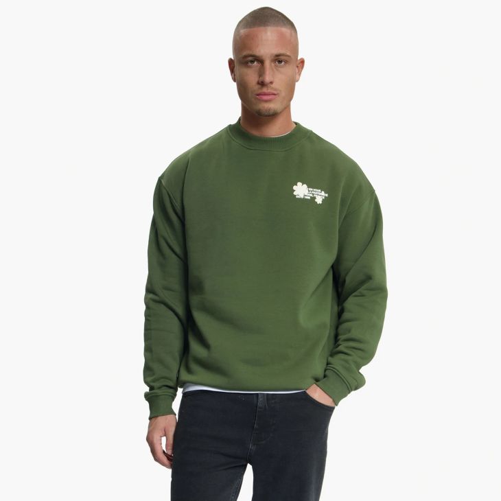 Croyez Silhouette 2.0 Sweater Donker Groen