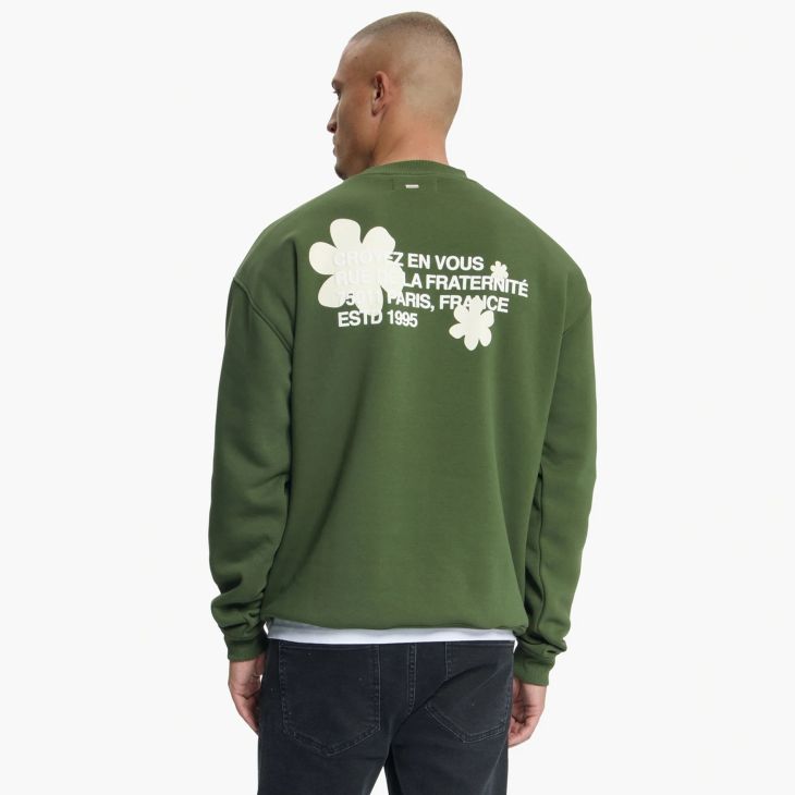 Croyez Silhouette 2.0 Sweater Donker Groen
