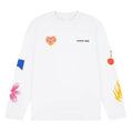 Croyez Sketched Atelier Longsleeve T-shirt Wit