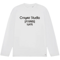 Croyez Studio Damaged Longsleeve T-shirt Wit