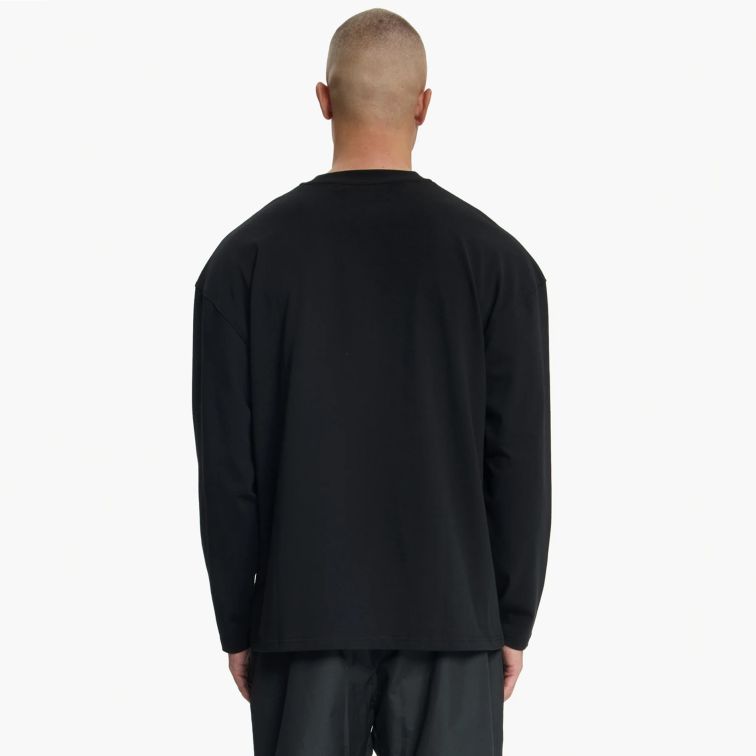 Croyez Studio Damaged Longsleeve T-shirt Zwart