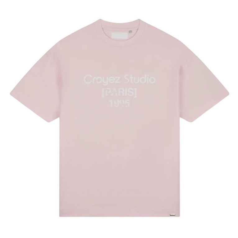 Croyez Studio Damaged T-shirt Roze