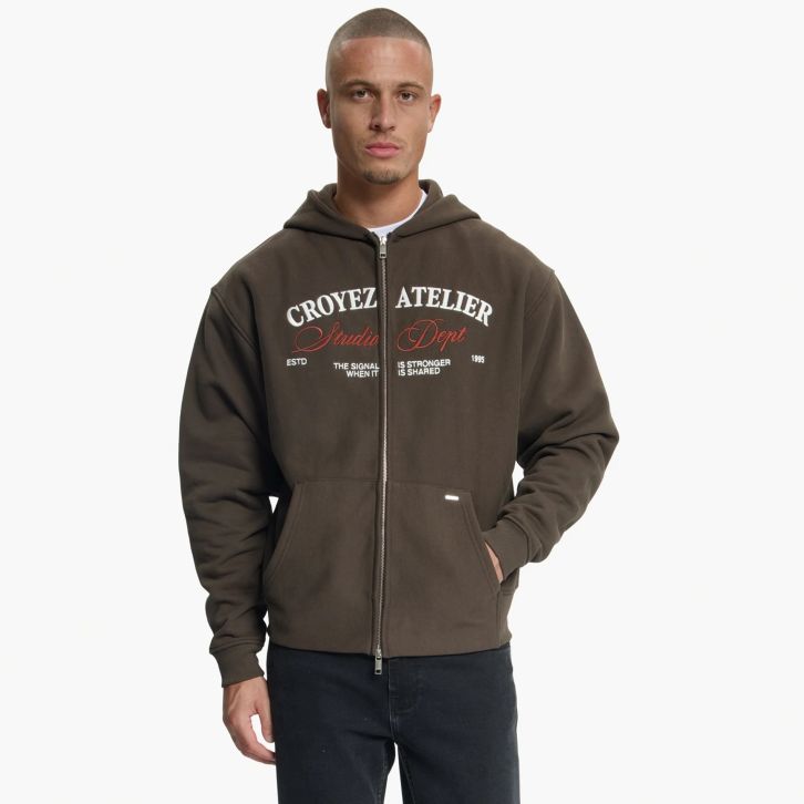 Croyez Studio Dept Vest Bruin