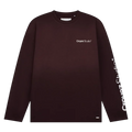 Croyez Studio Faded Longsleeve T-shirt Rood