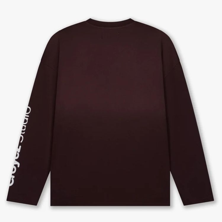 Croyez Studio Faded Longsleeve T-shirt Rood