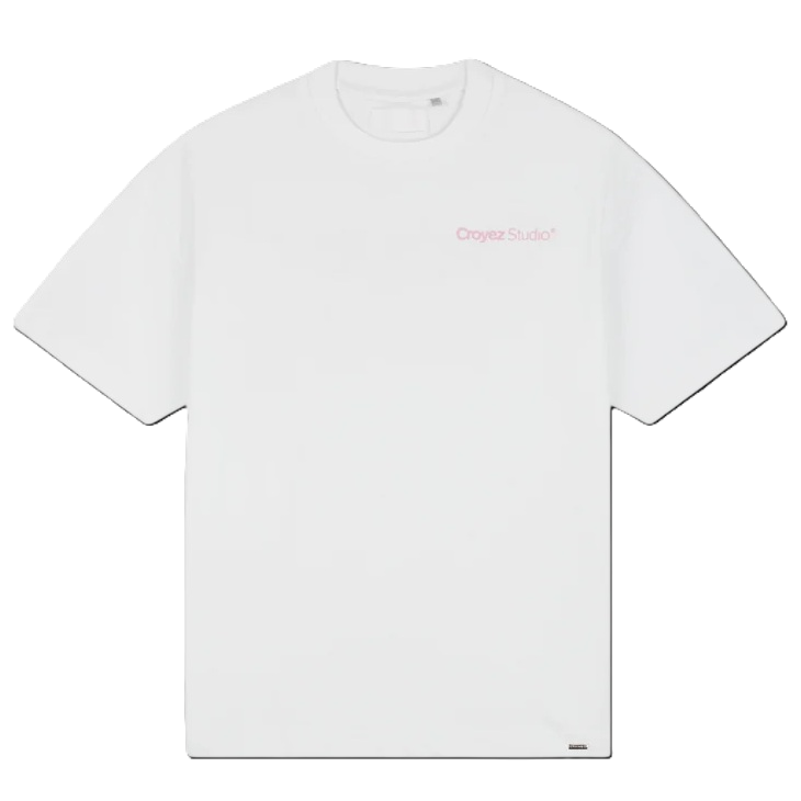 Croyez Studio Faded T-shirt Wit