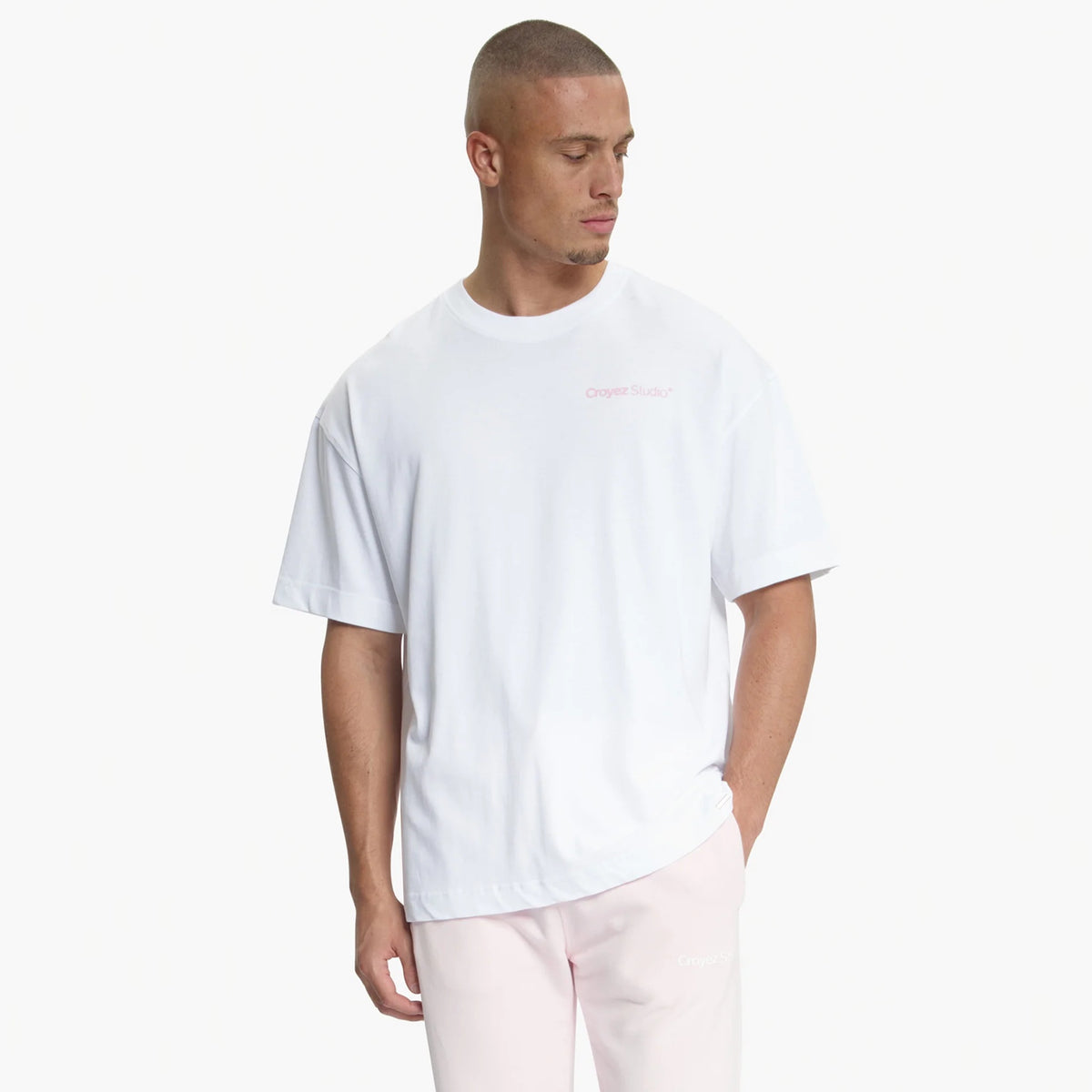 Croyez Studio Faded T-shirt Wit