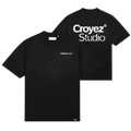 Croyez Studio Faded T-shirt Zwart