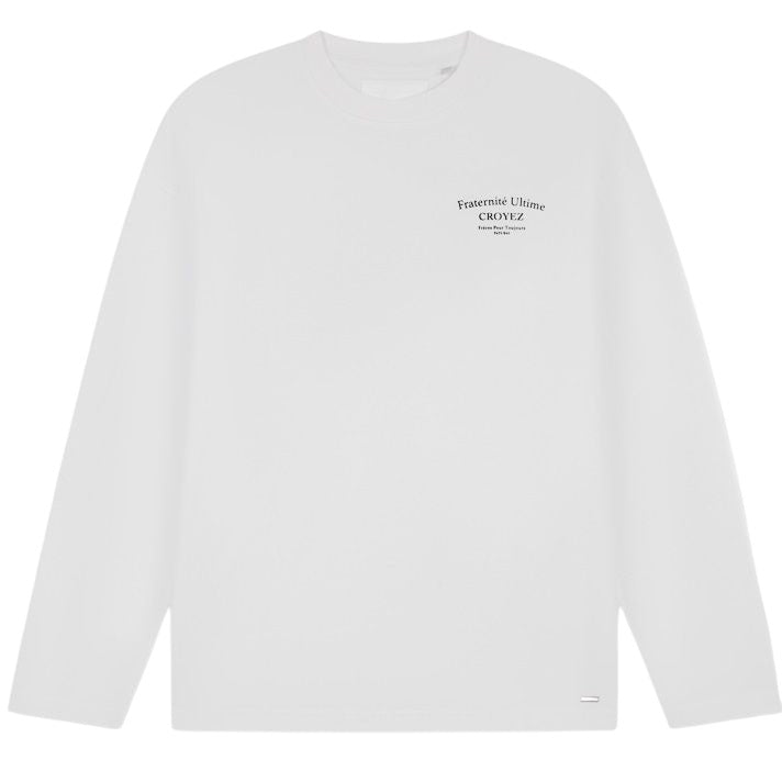 Croyez Fraternité Ultime Longsleeve T-shirt Wit