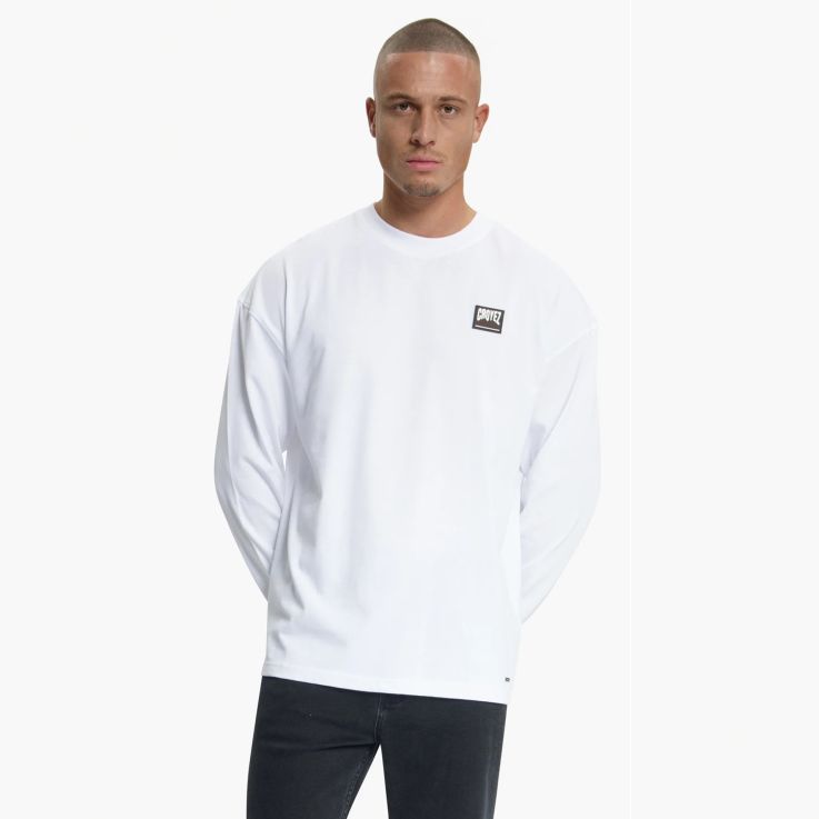 Croyez Patch Longsleeve T-shirt Wit