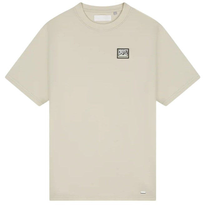 Croyez Patch T-shirt Beige