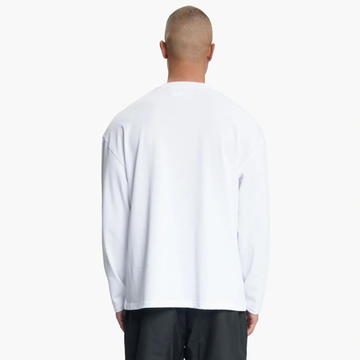 Croyez Studio Damaged Longsleeve T-shirt Wit