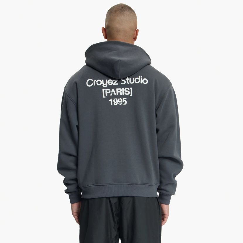Croyez Studio Damaged Vest Antraciet