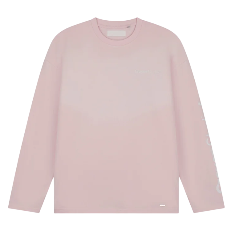 Croyez Studio Faded Longsleeve T-shirt Roze