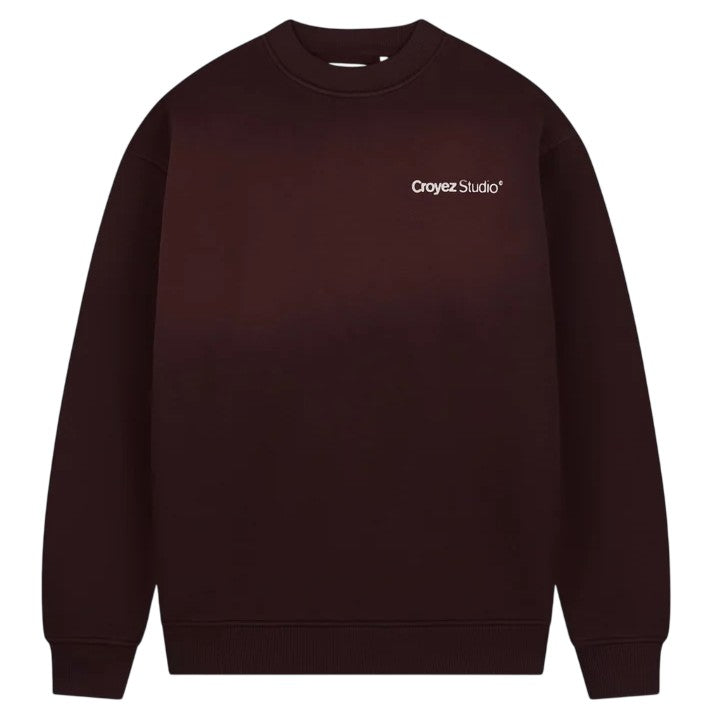 Croyez Studio Faded Sweater Rood