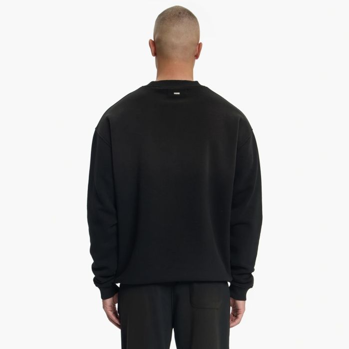 Croyez Studio Faded Sweater Zwart