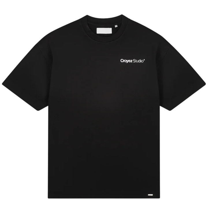 Croyez Studio Faded T-shirt Zwart