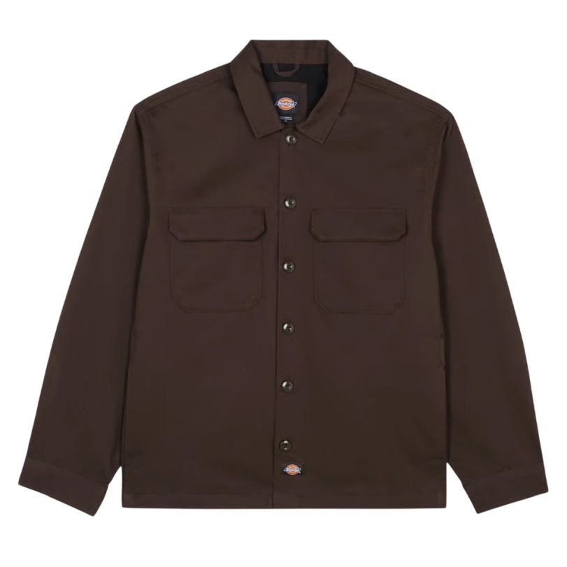Dickies 247 Shacket Overhemd Bruin