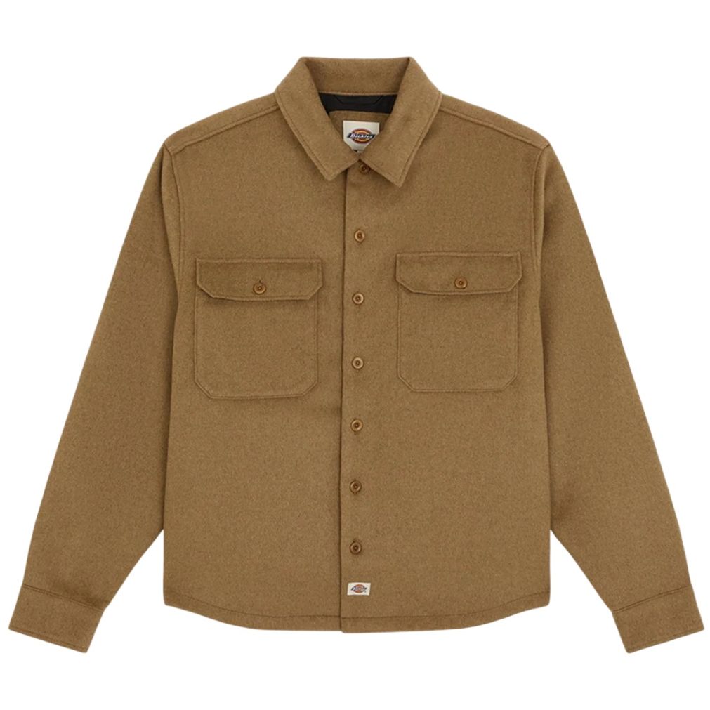 Dickies Torovada Wool Overshirt Bruin