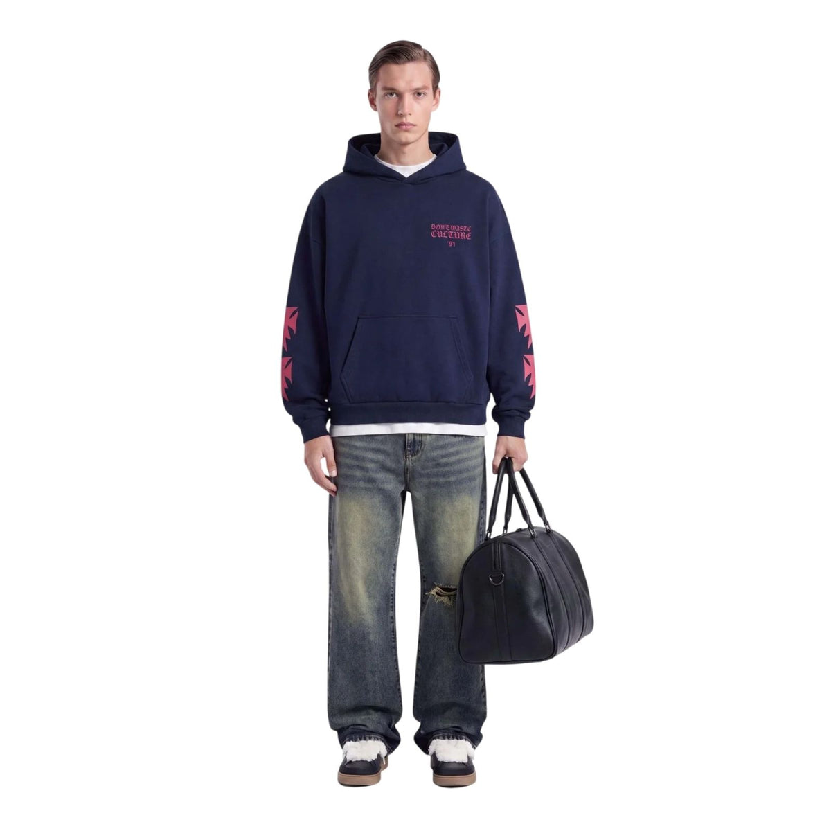 Don’t Waste Culture Arina Hoodie Navy