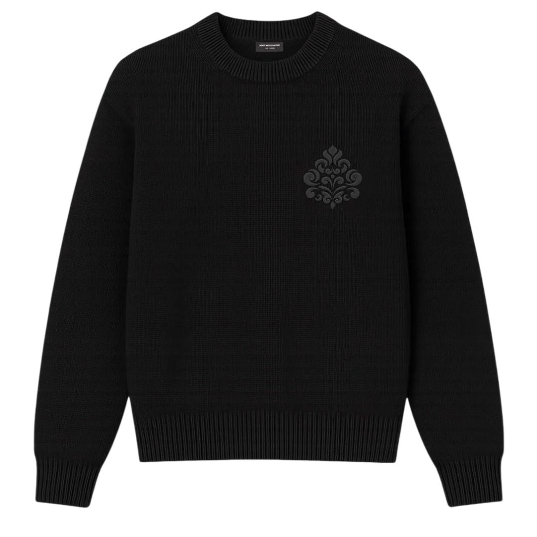 Don’t Waste Culture Aroloa Knitted Sweater Zwart