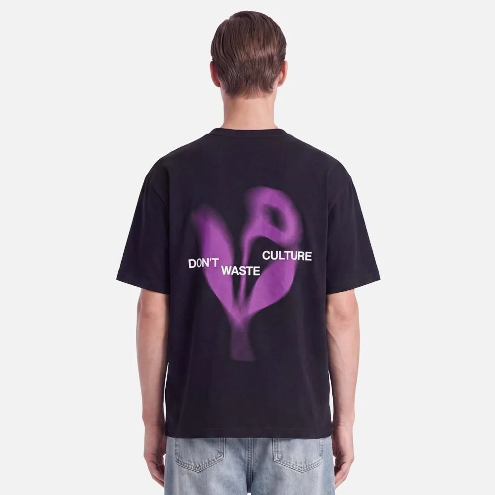 Don’t Waste Culture Fitz T-shirt Zwart