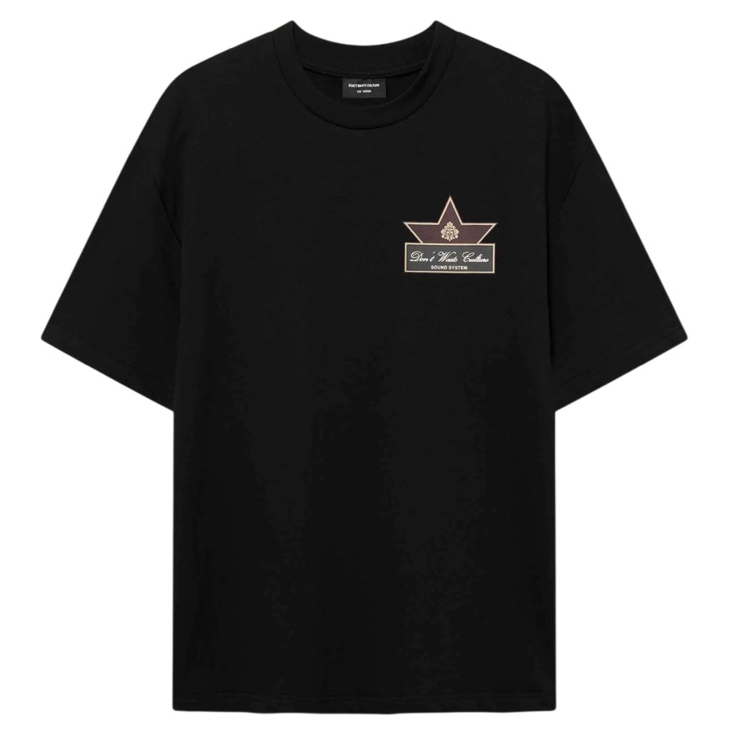 Don’t Waste Culture Niloa T-shirt Zwart