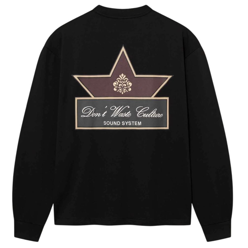 Don’t Waste Culture Orel Longsleeve T-shirt Zwart