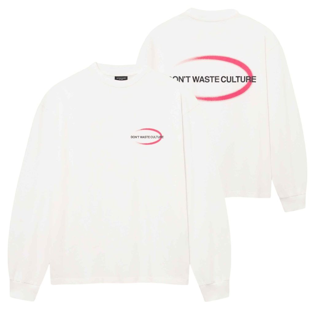 Don’t Waste Culture Tavi Longsleeve T-shirt Off White
