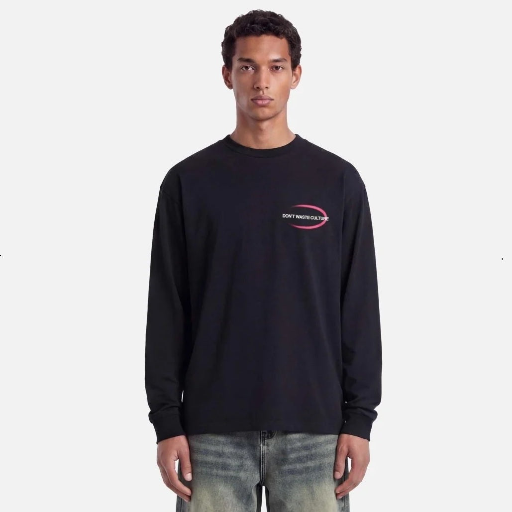 Don’t Waste Culture Tavi Longsleeve T-shirt Zwart