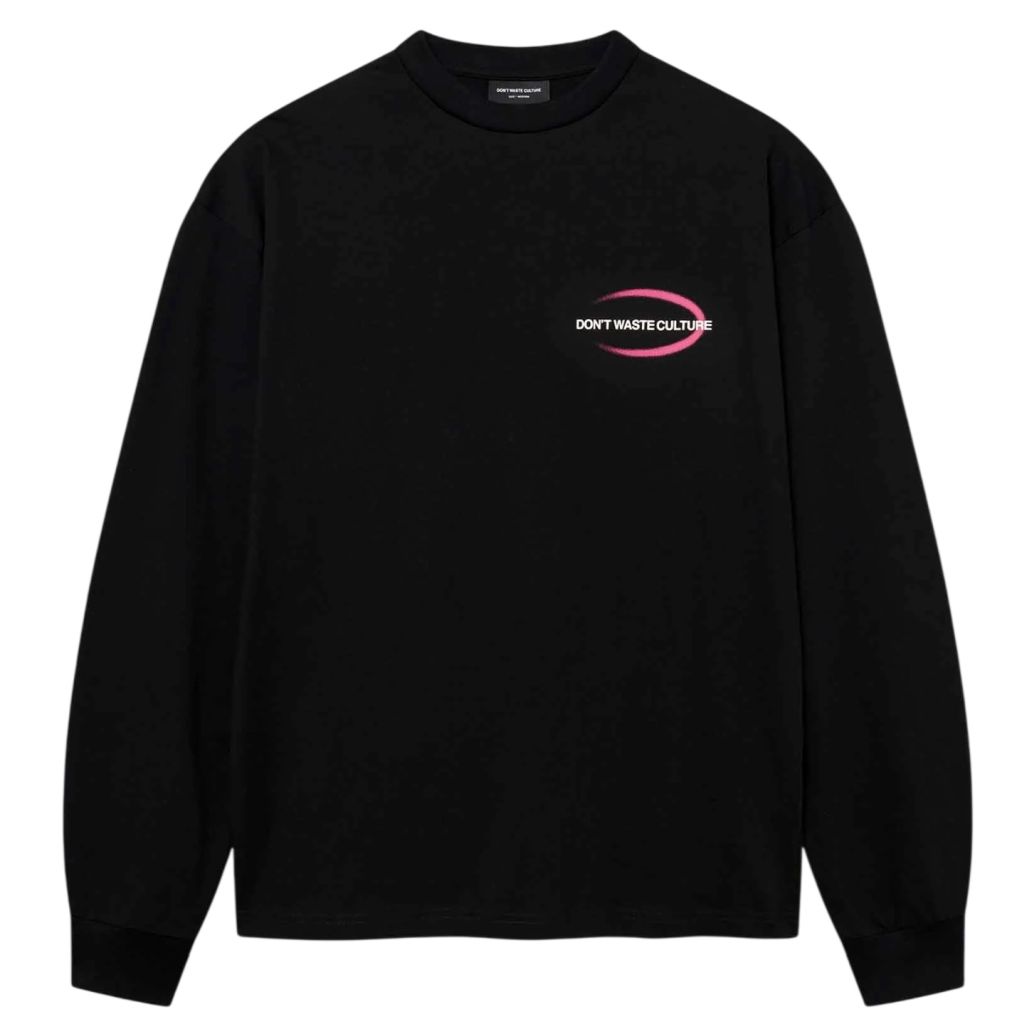 Don’t Waste Culture Tavi Longsleeve T-shirt Zwart