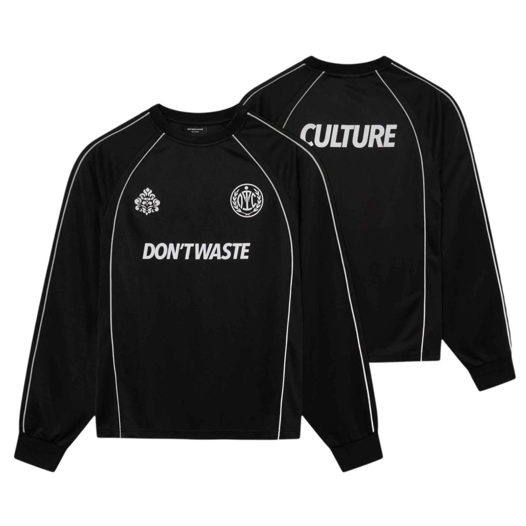 Don’t Waste Culture Zeni Longsleeve T-shirt Zwart