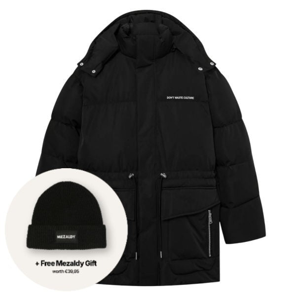 Don't Waste Culture Briska Parka Zwart