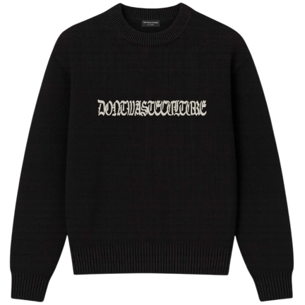 Don't Waste Culture Aretu Sweater Zwart