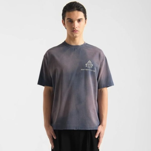 Don’t Waste Culture Azemari T-shirt Donker Blauw