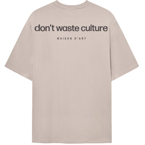 Don't Waste Culture Cleo T-shirt Grijs
