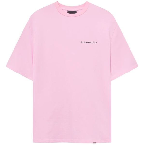 Don't Waste Culture Cleo T-shirt Roze