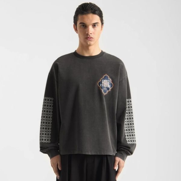Don’t Waste Culture Himariyu Longsleeve T-shirt Zwart