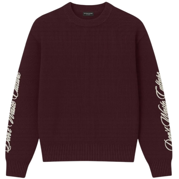 Don't Waste Culture Ionora Sweater Bordeaux