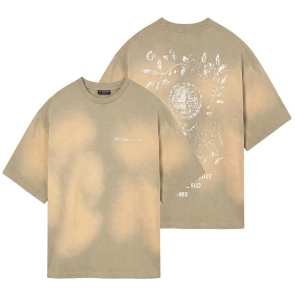 Don’t Waste Culture Olivinne T-shirt Donker groen