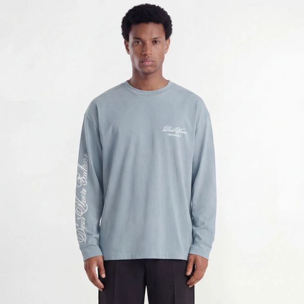 Don’t Waste Culture Ori Longsleeve T-shirt Licht Blauw