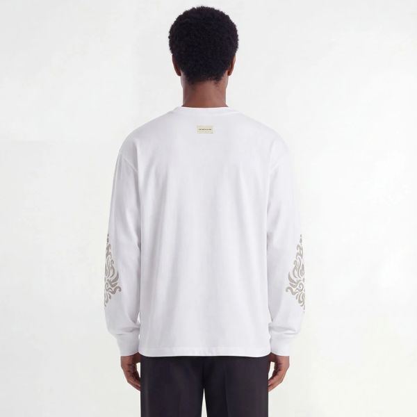 Don’t Waste Culture Roye Longsleeve T-shirt Off White