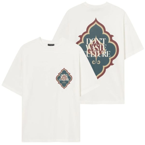 Don’t Waste Culture Sokae T-shirt Off White