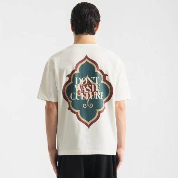 Don’t Waste Culture Sokae T-shirt Off White
