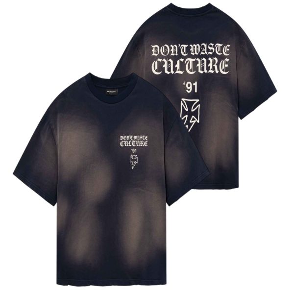 Don’t Waste Culture Thunder T-shirt Navy
