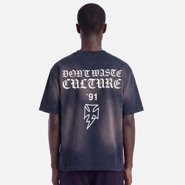 Don’t Waste Culture Thunder T-shirt Navy